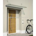 2015 hot sale door entrance glass awning, glass canopy, frame/frameless